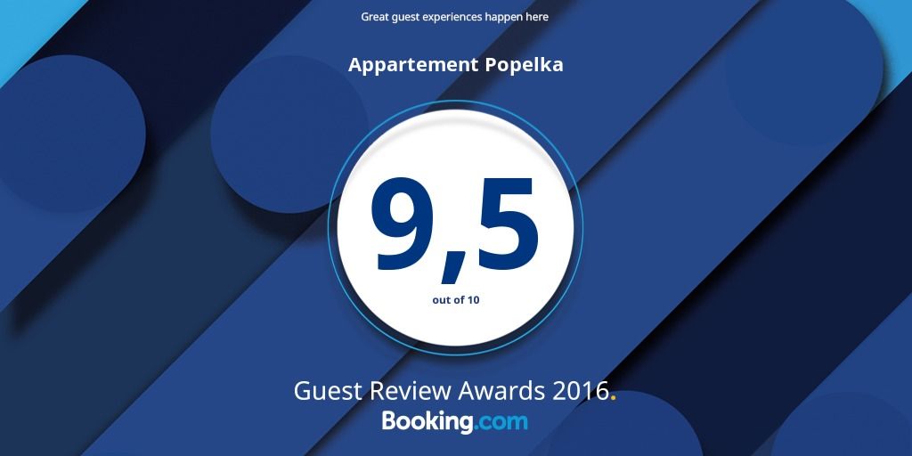 Gästebewertung Bookingcom 9,5