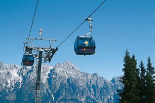 Mit den Bergbahnen ins Wanderparadies Saalfelden